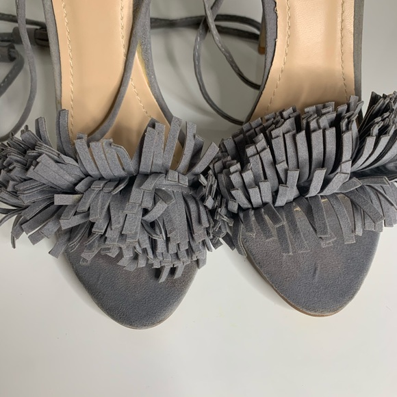 Missguided Fringe Gladiator Heels - Picture 3 of 5